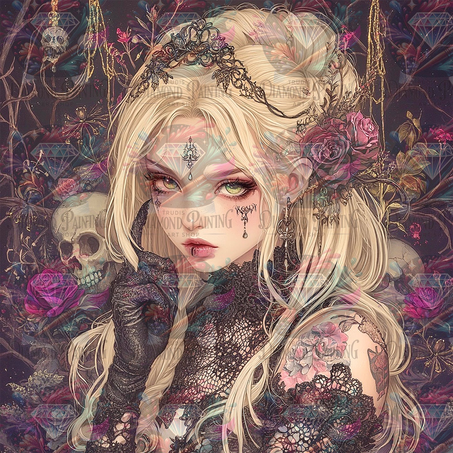 Diamond Painting Illyra von ©sandrietta_ai