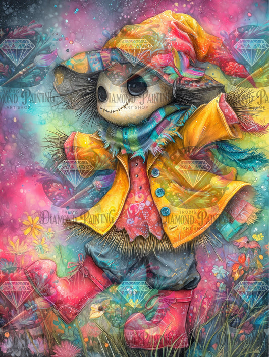 Diamond Painting Puddle Boots & Patchwork von Salzkatze.ai
