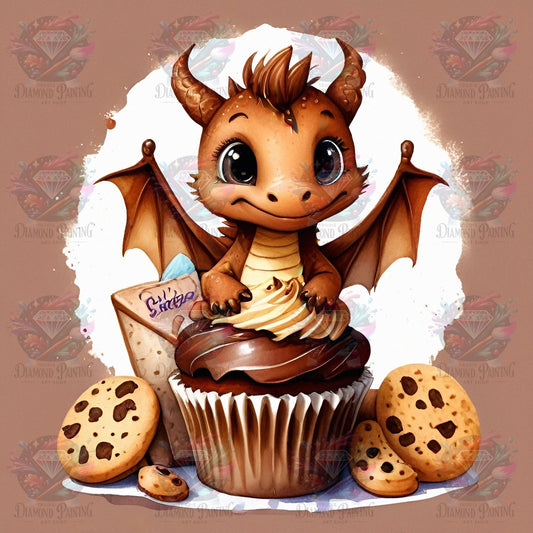 Chocolate-Cupcake And Cookie Dragon ©linchens_bunte_welt