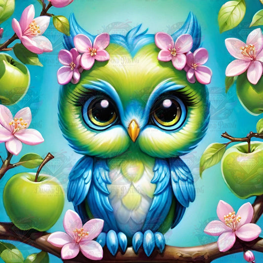 Sweet Apple Owl ©linchens_bunte_welt