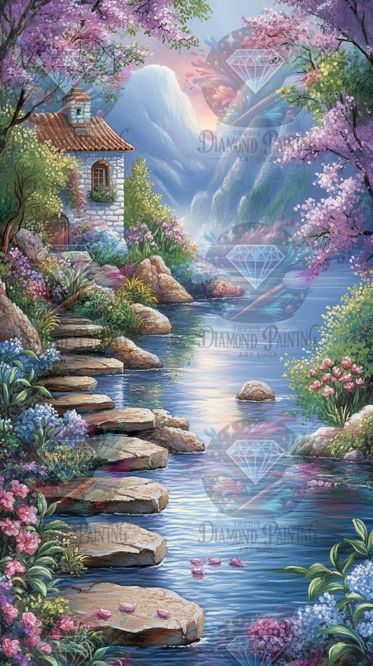 Diamond Painting Das Flüstern des Morgenlichts von Trudis_ai_art