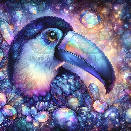 Full Fairy Dust Silver Diamond Painting Opals And Mirage ©MoozyJo.ai
