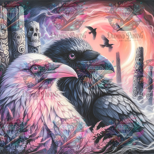 Diamond Painting Shade & Spectre von ©MoozyJo.ai