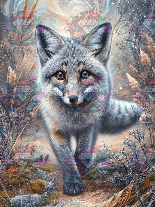 Diamond Painting Silent Wanderer von MoozyJo.ai