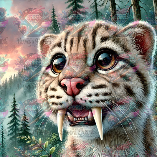 Diamond Painting Snuggly Smilo ©MoozyJo.ai