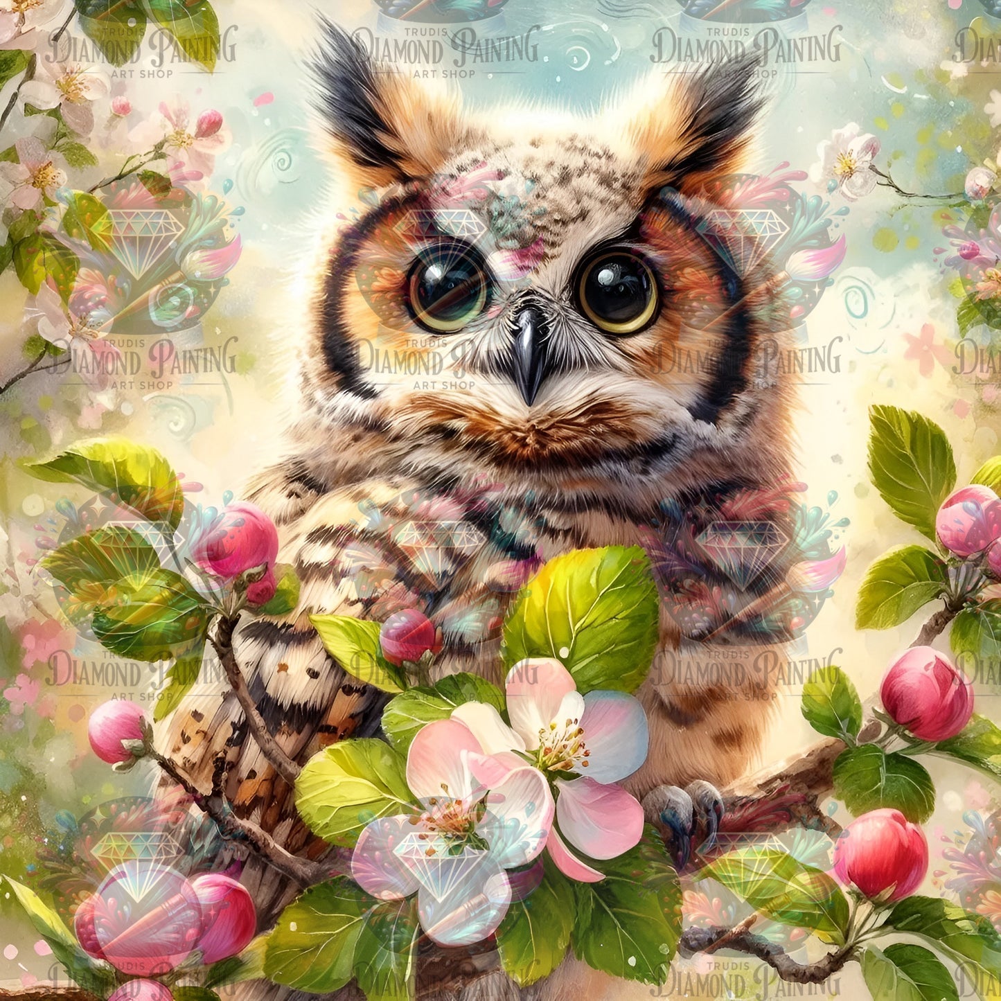 Diamond Painting Soft Spring Secrets (Spring) von MoozyJo.ai