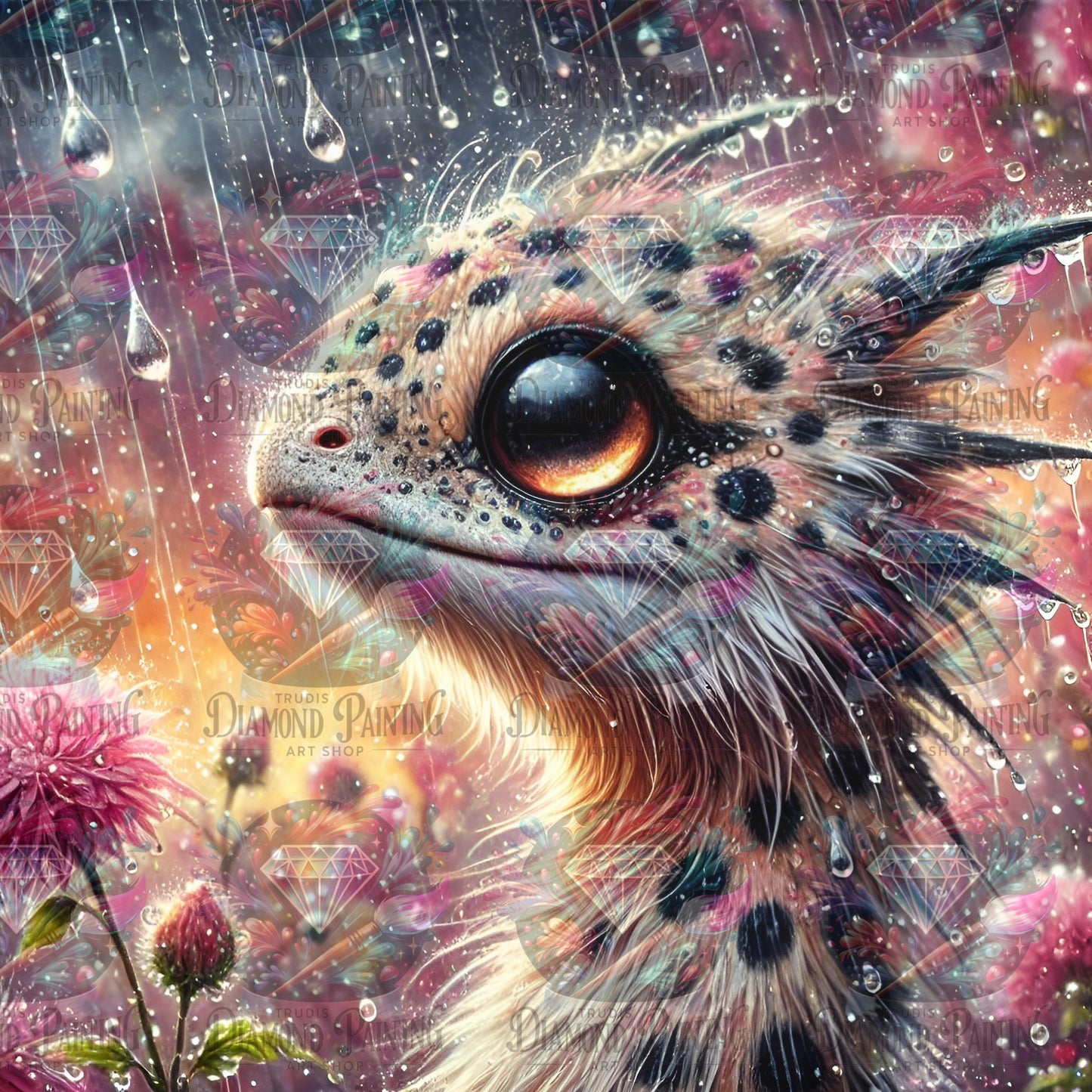 Diamond Painting Spotted Drizzle ©MoozyJo.ai