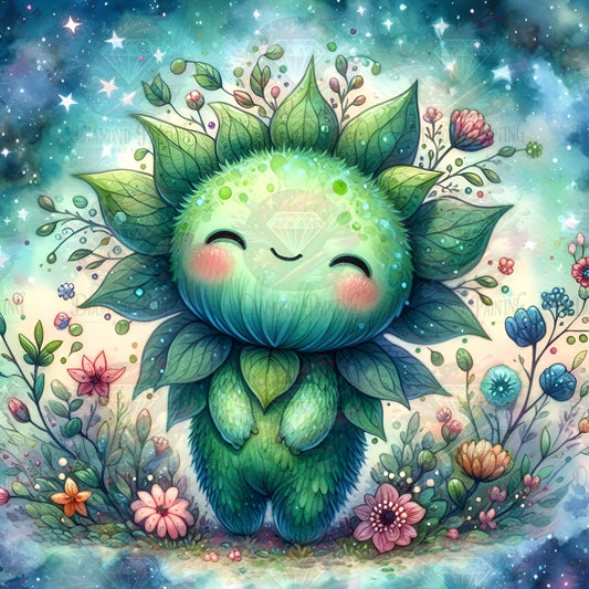 Whimsical Forest Friends - Sprout ©salzkatze.ai