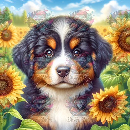 Diamond Painting Sunny Smiles von MoozyJo.ai
