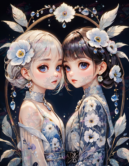 Tamashi Twins ©sakura.cherry.ai