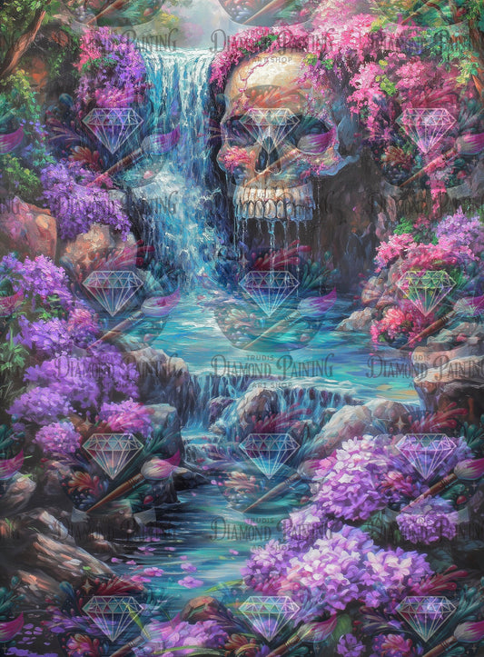 Diamond Painting The Forgotten Shrine ©salzkatze.ai