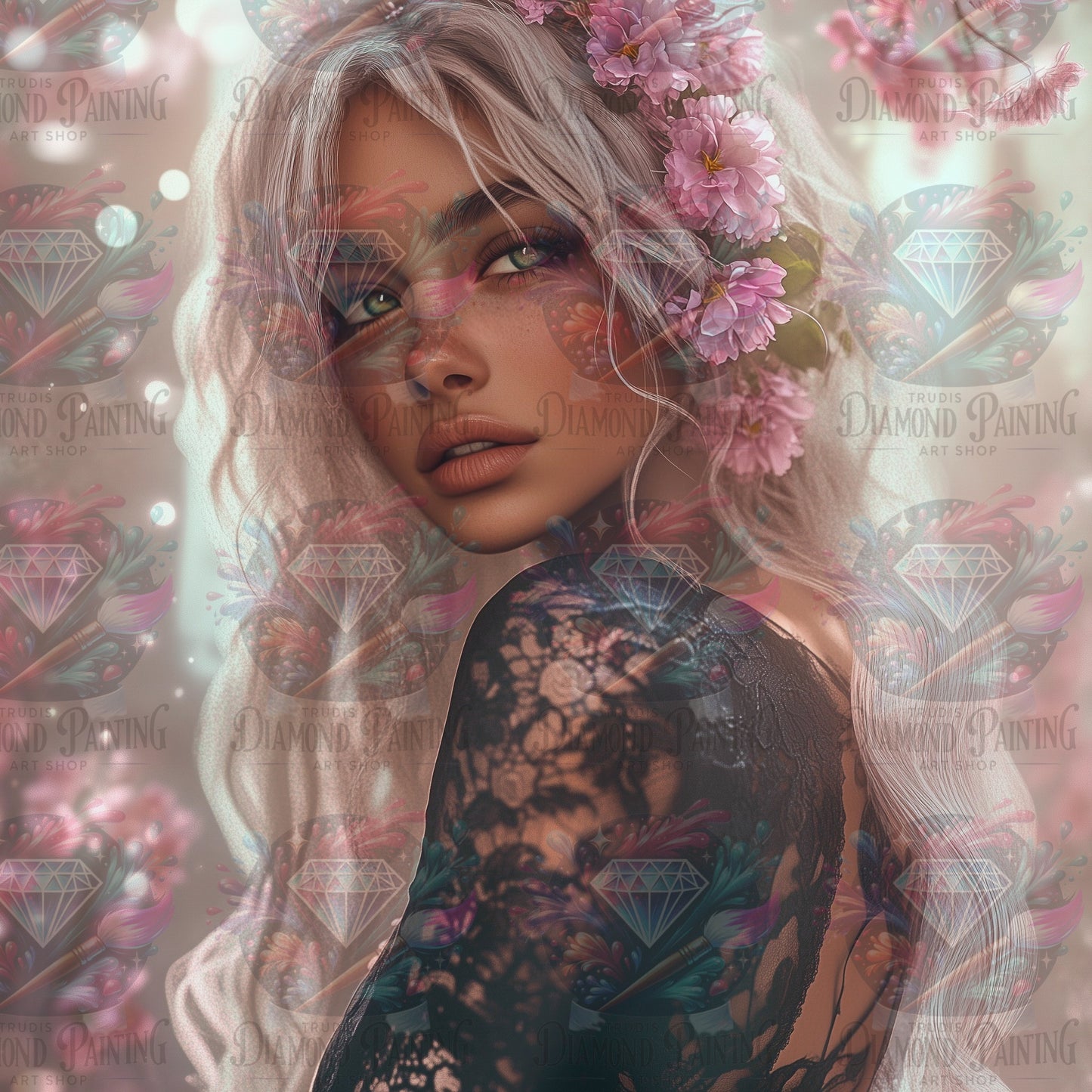 Diamond Painting Theresa Blossom Dream ©traumpixxel