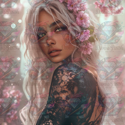 Diamond Painting Theresa Blossom Dream ©traumpixxel