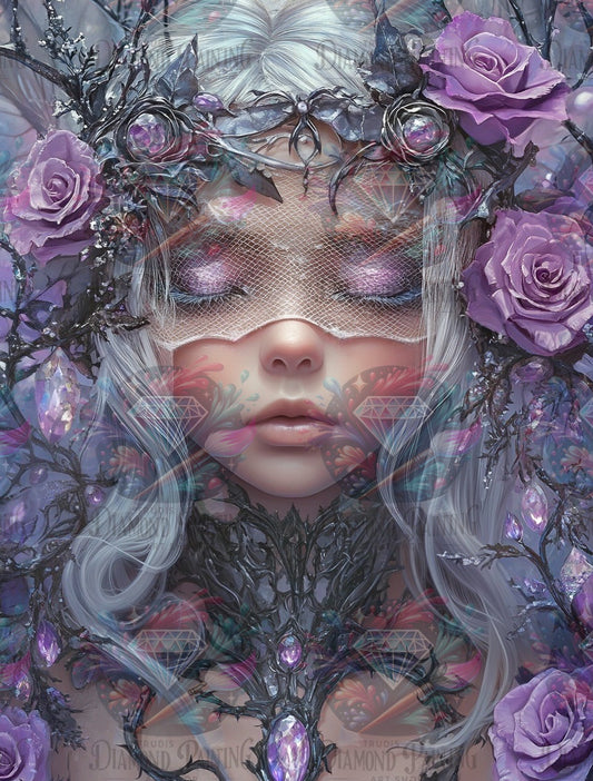 Diamond Painting Thorned Serenity ©traumpixxel