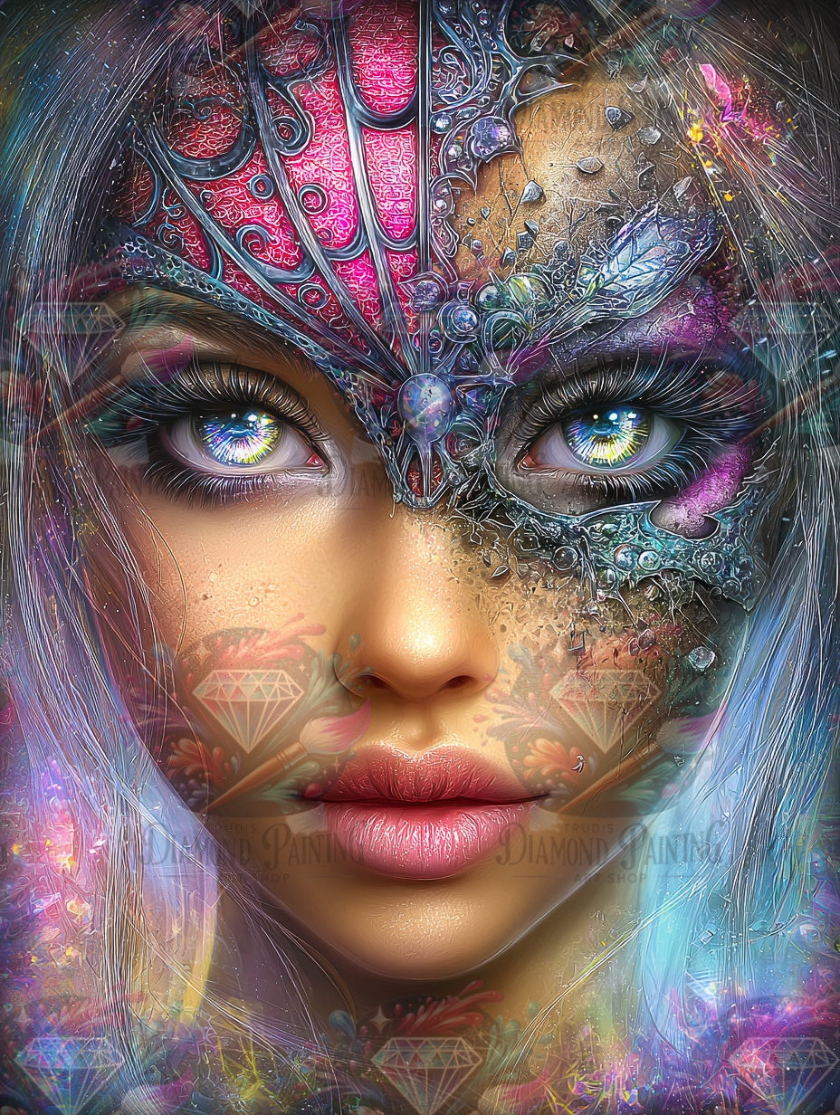 Diamond Painting Die Stille unter den Splittern ©Elly_A.I