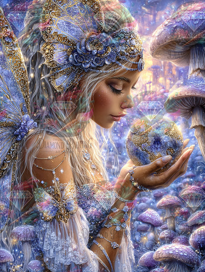 Diamond Painting Zwischen Sternenstaub & Wurzelgold ©Elly_A.I
