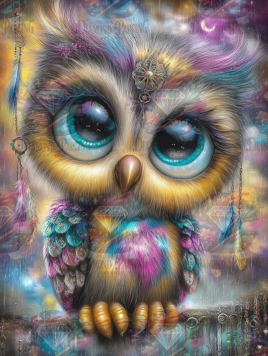 Diamond Painting Augen wie der Kosmos ©Elly_A.I