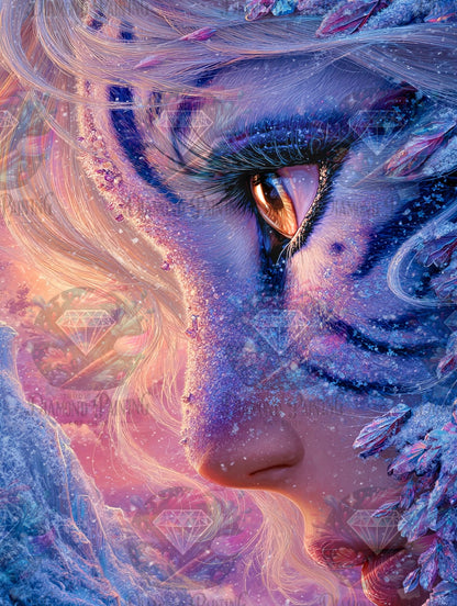 Diamond Painting Im Atem der gefrorenen Wildnis ©Elly_A.I