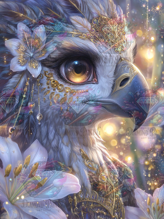 Diamond Painting Das Lied der schimmernden Schwingen ©Elly_A.I