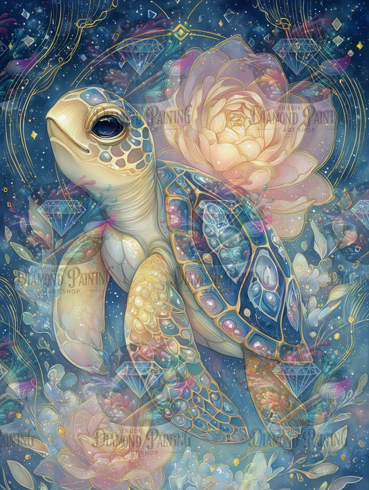 Diamond Painting Wanderer der Sternenpfade ©salzkatze.ai