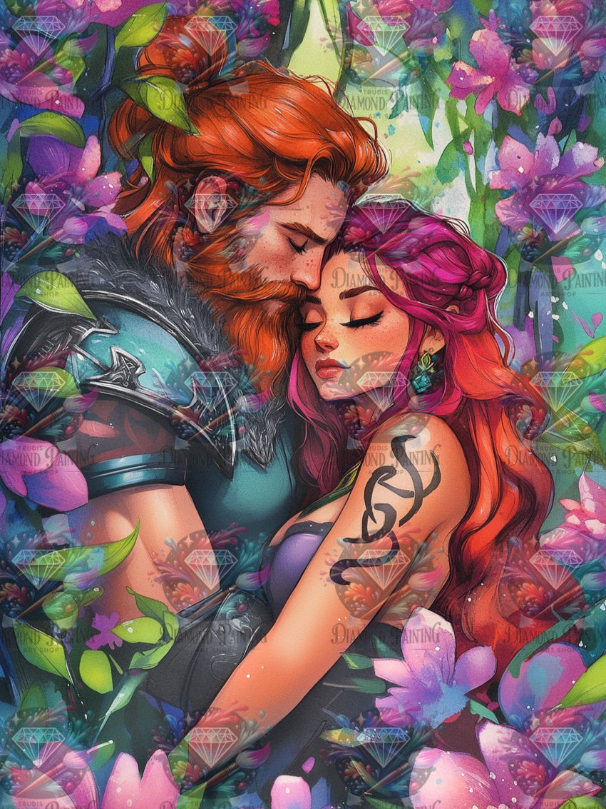 Diamond Painting Geborgen im Grünen von Finira_artist