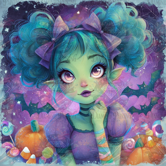 Diamond Painting Zombella ©traumpixxel
