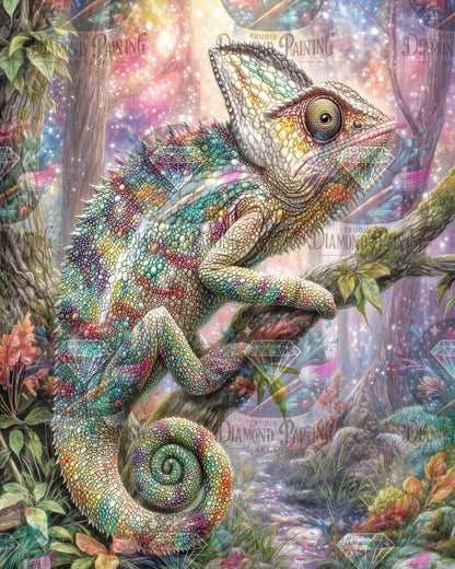 Diamond Painting Zwischen Moos und Märchenlicht ©salzkatze.ai