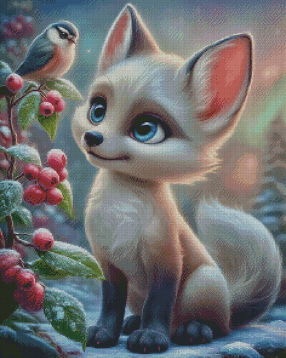 Diamond Painting Frostberry Friends von Traumpixxel