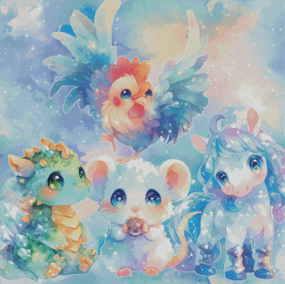Diamond Painting Birthday-Friends von shalajarias