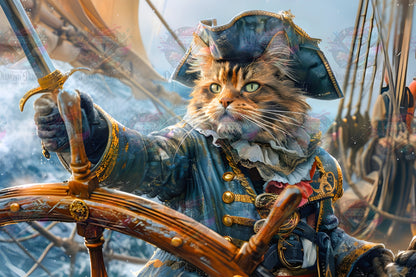 Sir William Blackpaw ©salzkatze.ai