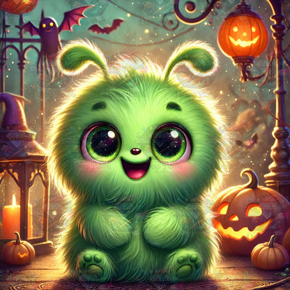 Cute Halloween Monster ©linchens_bunte_welt