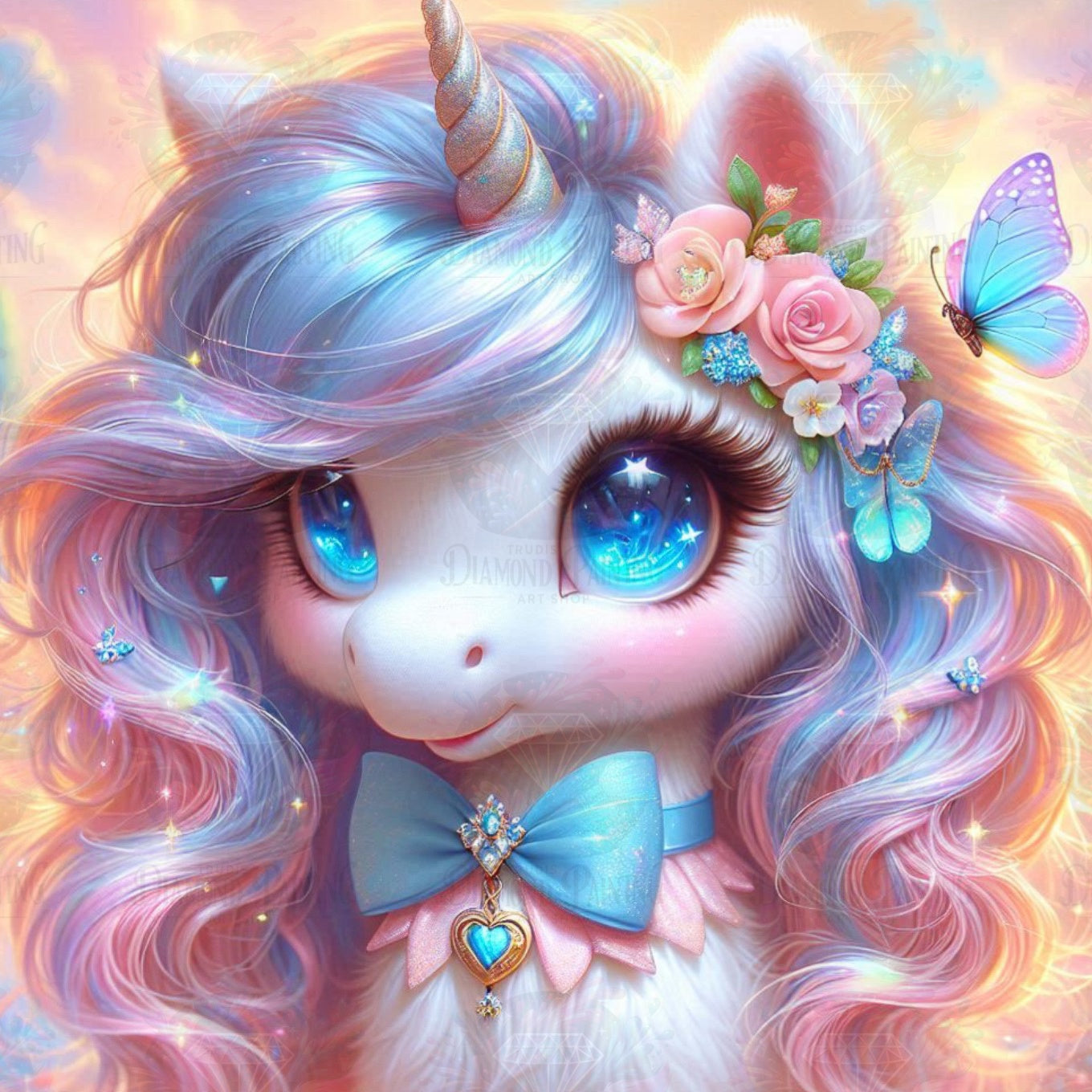 Dreamy Unicorn Bliss ©Lexxy Ai