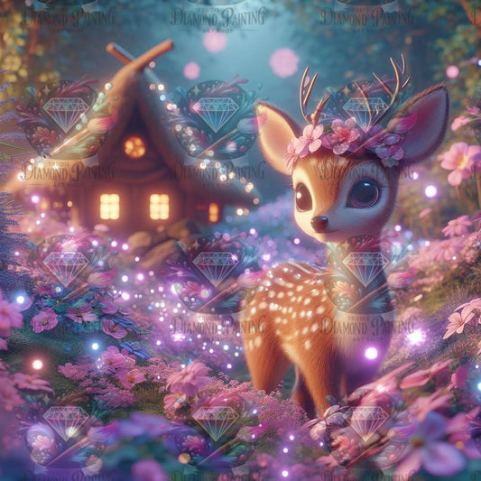 Diamond Painting Fairytale Lights von Lexxy Ai