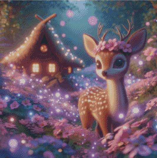 Diamond Painting Fairytale Lights von Lexxy Ai
