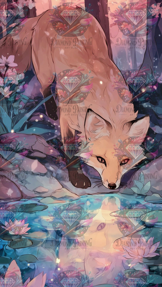 Diamond Painting Unter stillen Sternen von Salzkatze.ai