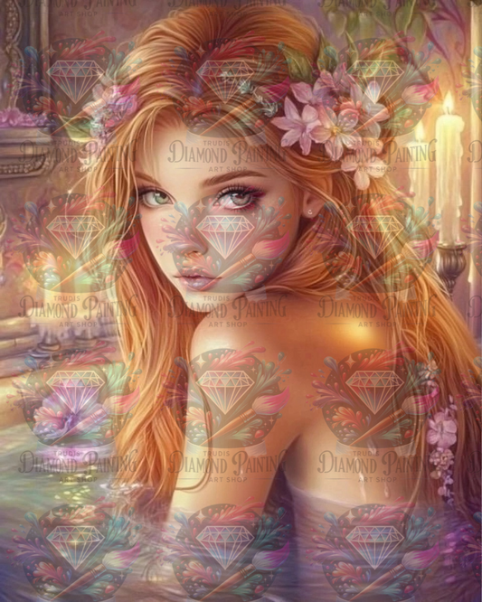 Diamond Painting Im Bann der ewigen Blüte ©finira_artist