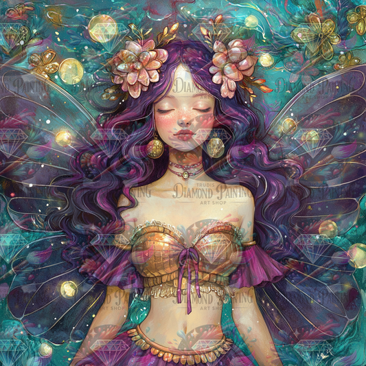 Diamond Painting Nerina die Traumweberin ©finira_artist
