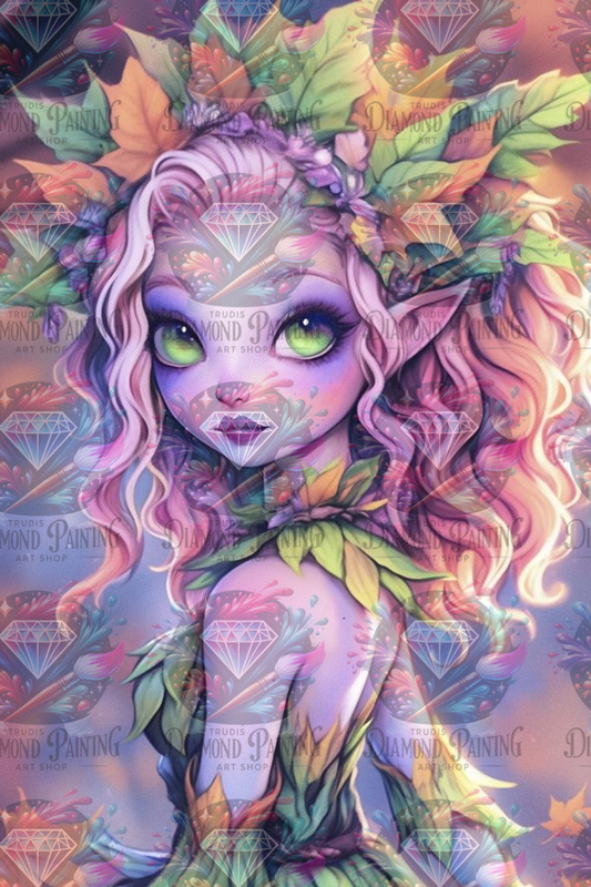 Diamond Painting Faewyn Laubkrone ©finira_artist