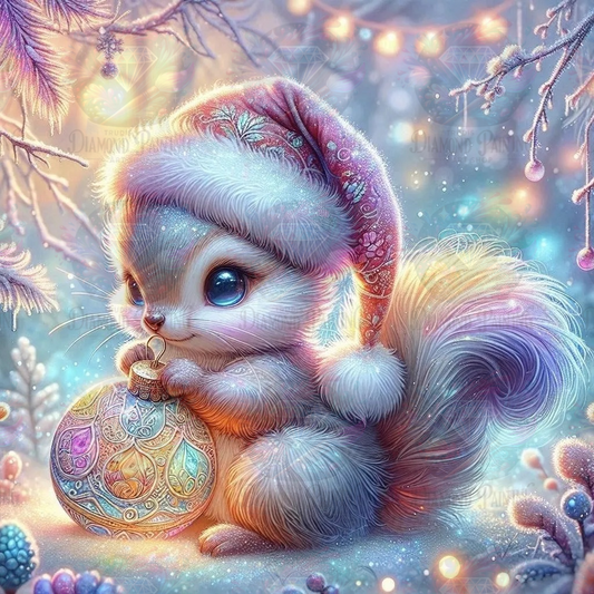 Christmas Squirrel ©finira_artist