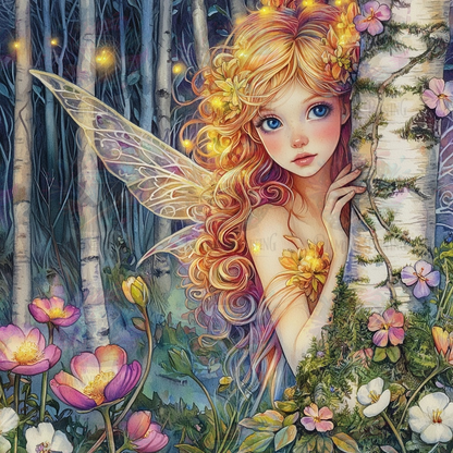 Diamond Painting Aurelia Dawnshade ©finira_artist