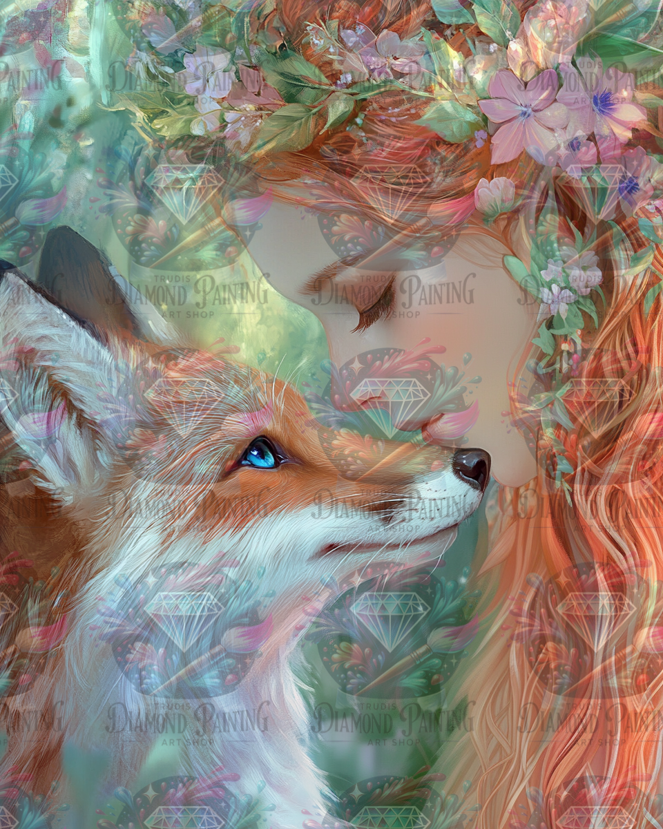 Diamond Painting Kindred Spirits ©finira_artist