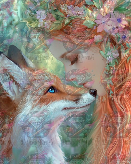 Diamond Painting Kindred Spirits ©finira_artist