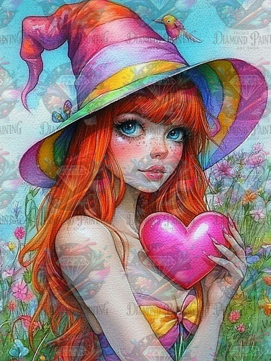 Diamond Painting Herz der Frühlingsmagie ©finira_artist