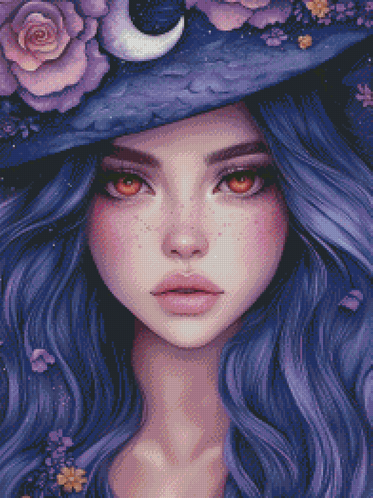 Diamond Painting Trägerin des Mondsiegels von Trudis_ai_art