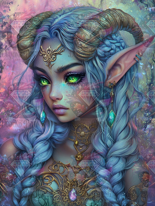 Diamond Painting Verlockung des Verderbens ©trudis_ai_art