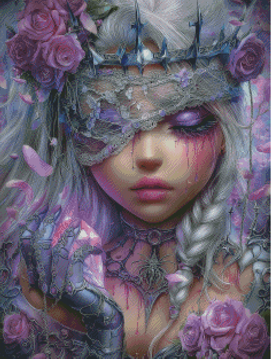 Diamond Painting Die Hüterin des blühenden Steins von Elly_A.I