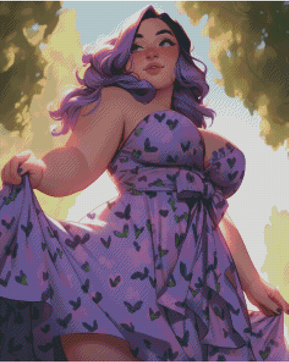 Diamond Painting Lavender Allure von Shalajarias