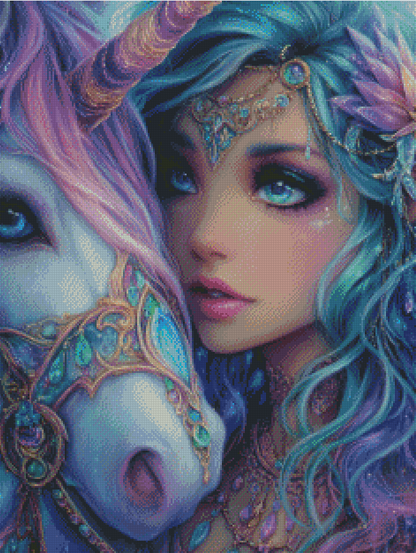 Diamond Painting Magische Gefährten von Elly_A.I