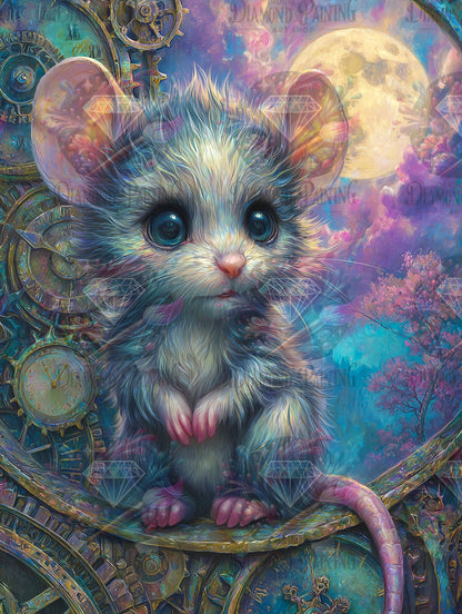 Diamond Painting Hüter der verlorenen Minuten ©trudis_ai_art