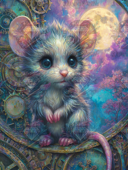 Diamond Painting Hüter der verlorenen Minuten ©trudis_ai_art